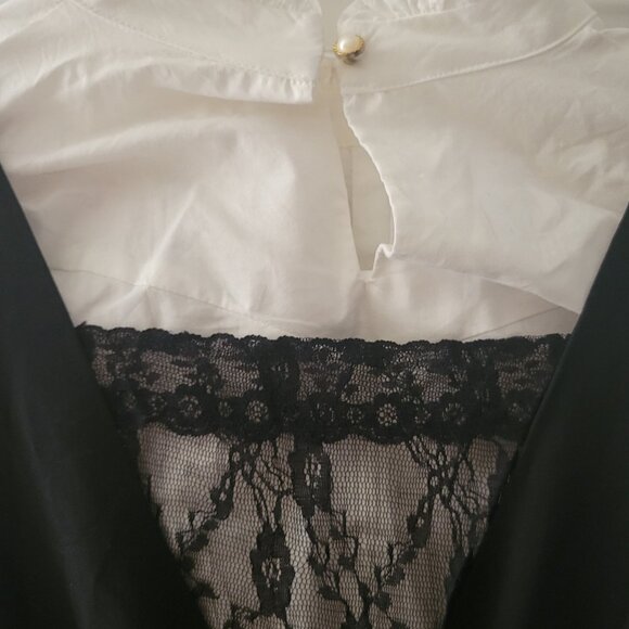 Halloween Lolita Gothic Lace Bat JSK Dress - Picture 3 of 4